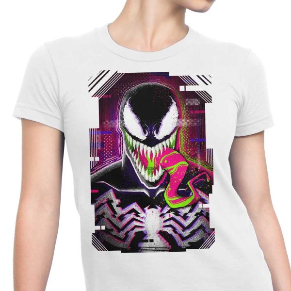 Glitched Symbiote - Women s Apparel For Sale - Image 5