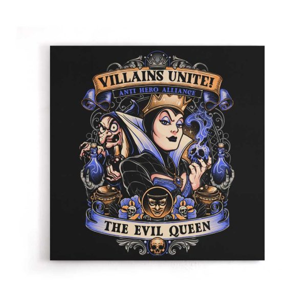 Evil Queen - Canvas Print For Sale - Image 5