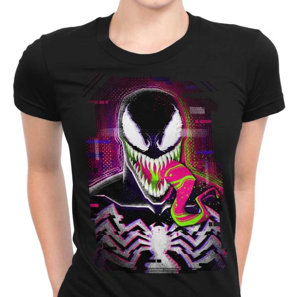 Glitched Symbiote - Women s Apparel For Sale