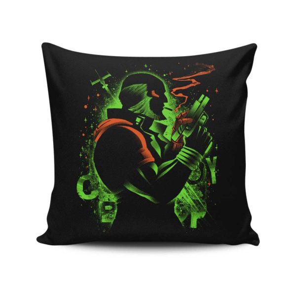Black Dog - Throw Pillow Sale