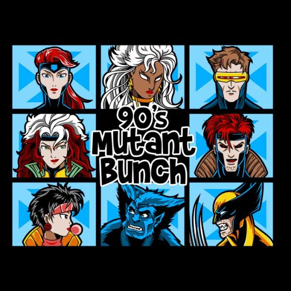 90 s Mutant Bunch - Mousepad Online now - Image 2