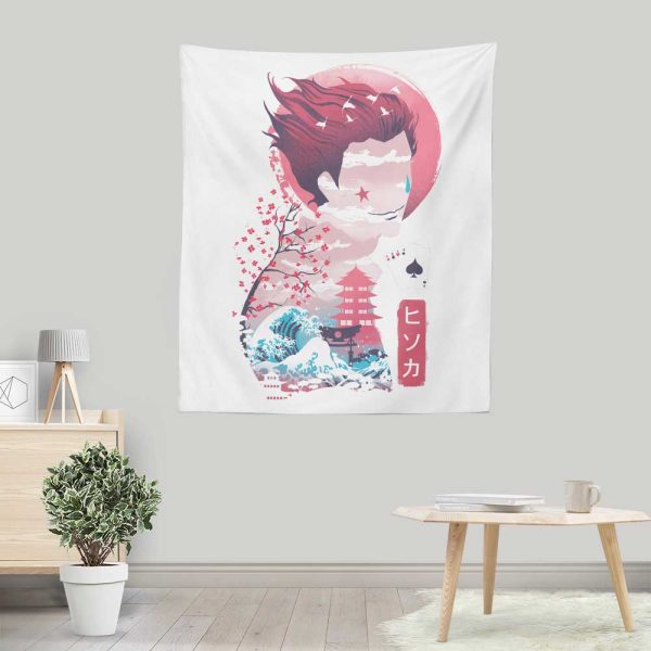 Ukiyo-e Hunter - Wall Tapestry Online now - Image 4