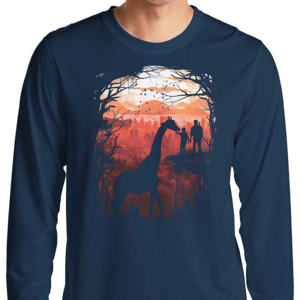 The Last Sunset - Long Sleeve T-Shirt For Sale - Image 3