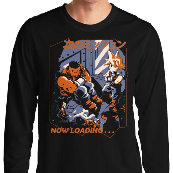 Now Loading - Long Sleeve T-Shirt Online