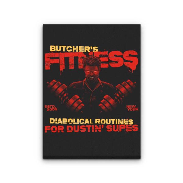 Butcher s Fitness - Canvas Print Online Hot Sale