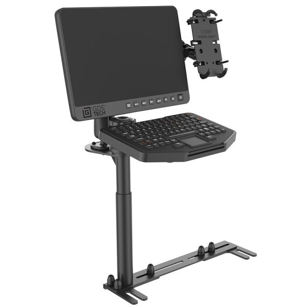 RAM-VB-196-GDS-ECO1 GDS® Ecosystem™ Vehicle Bundle with Monitor, Keyboard & Phone Mount For Sale - Image 3